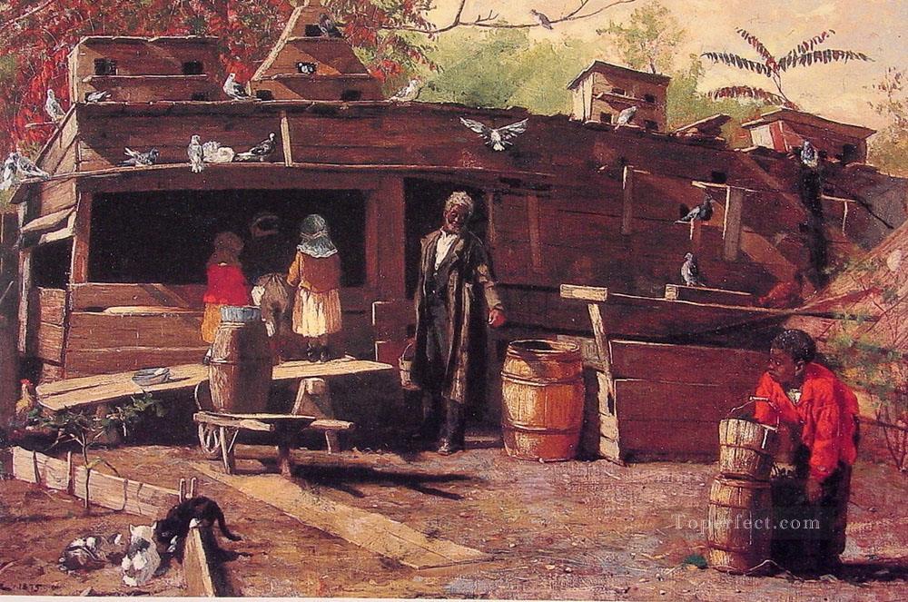 Uncle Ned at Home Realism painter Winslow Homer Oil Paintings